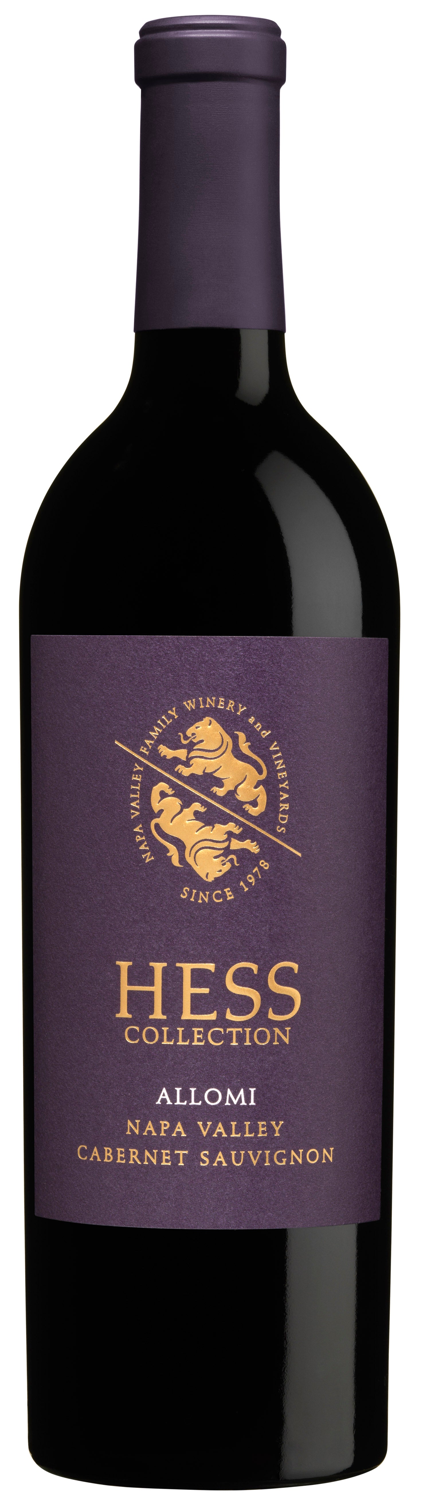 Hess Allomi Cabernet Sauvignon 2022  Front Bottle Shot