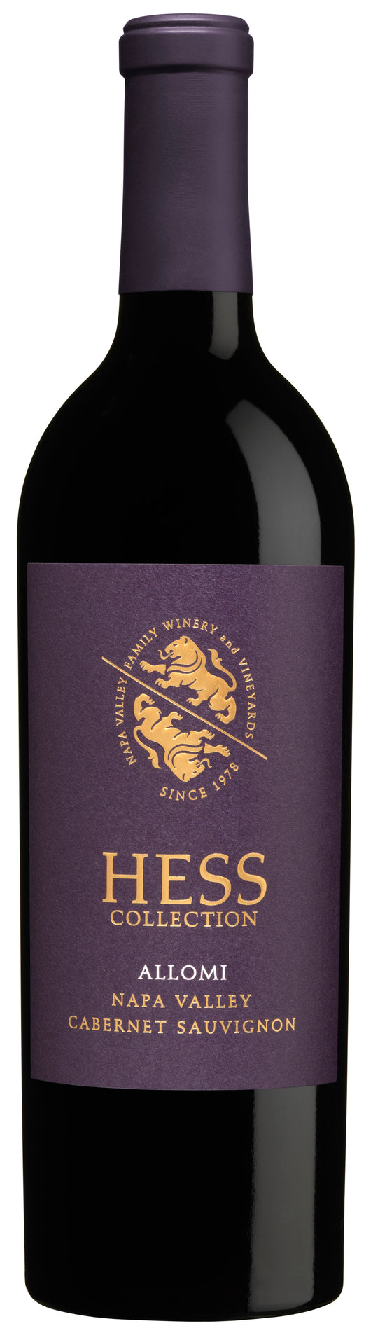 Hess Allomi Cabernet Sauvignon 2022  Front Bottle Shot