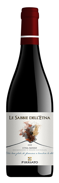 Firriato Le Sabbie dell'Etna Etna Rosso 2020  Front Bottle Shot