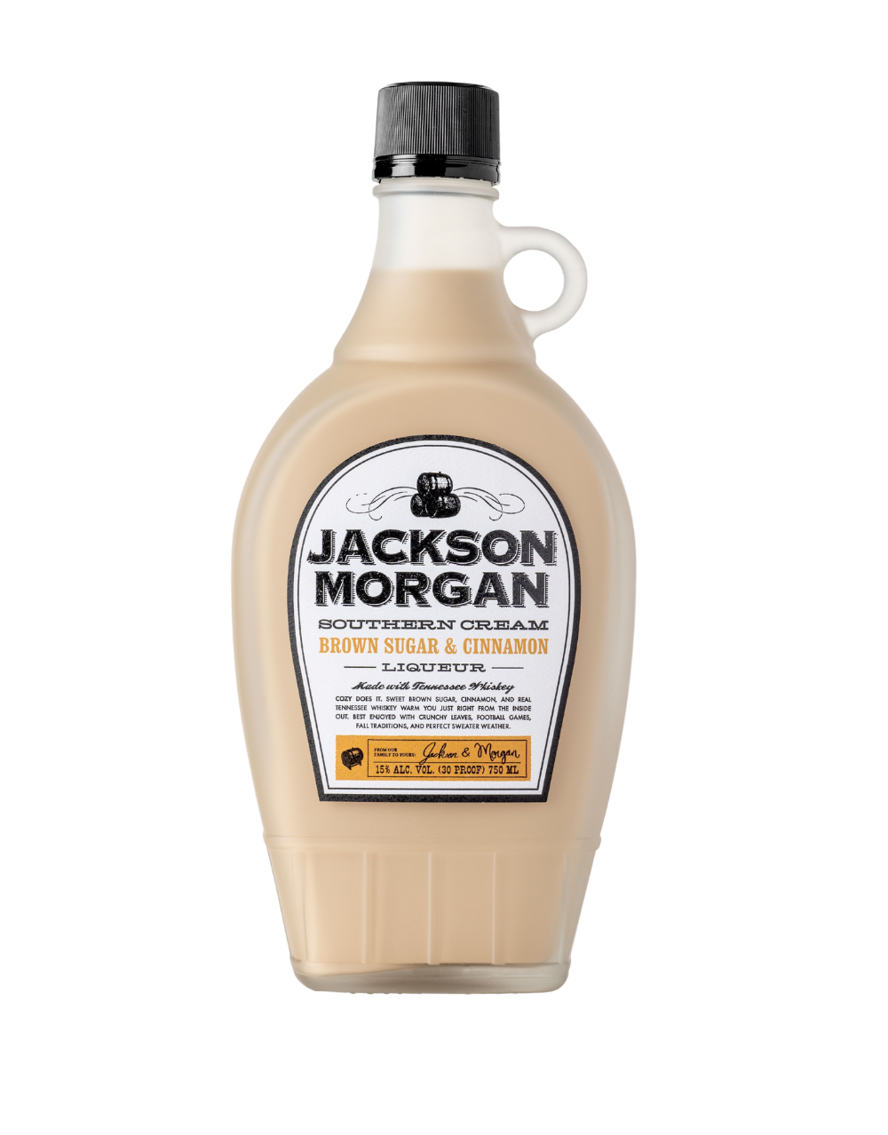 JACKSON MORGAN SOUTHERN CREAM BROWN SUGAR AND CINNAMON 750 ML