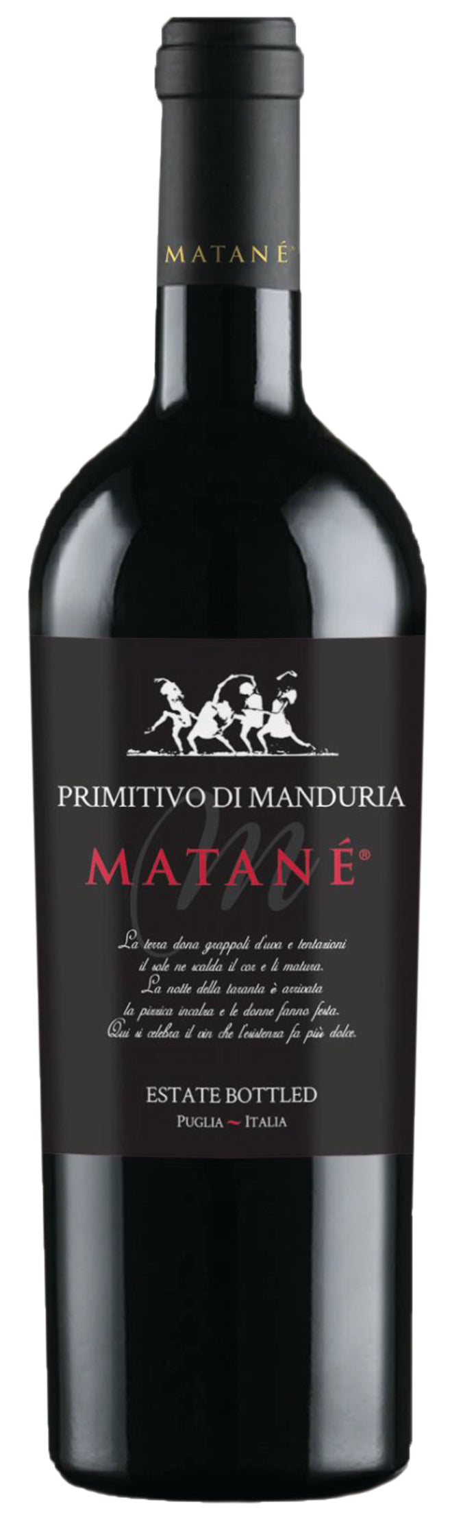 Matane Primitivo Di Manduria Il Matane 2021  Front Bottle Shot