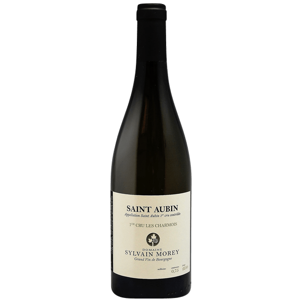 Domaine Sylvain Morey St-Aubin Les Charmois Premier Cru 2020  Front Bottle Shot