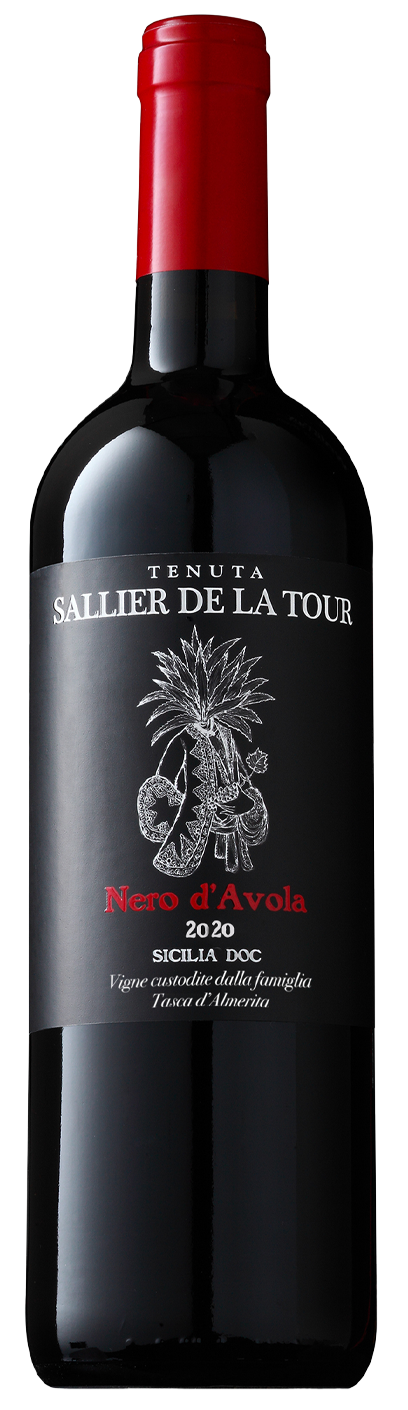 Sallier de La Tour Nero d'Avola 2020  Front Bottle Shot
