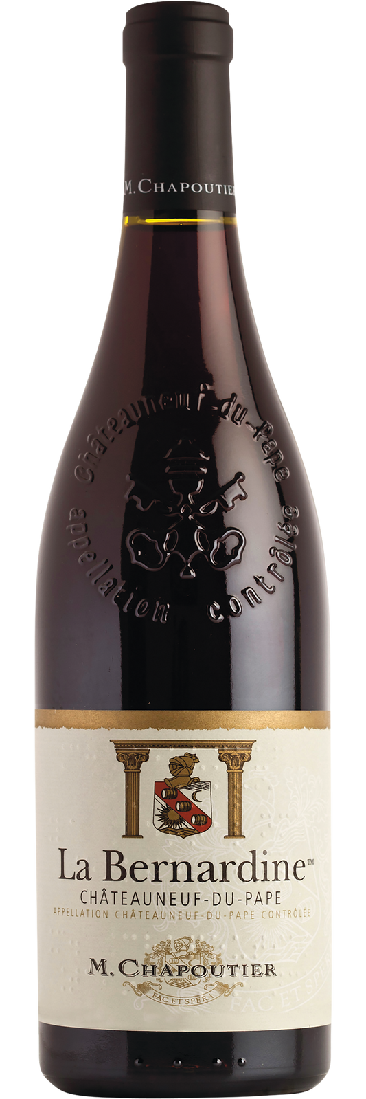 Maison Chapoutier  Chateauneuf-du-Pape La Bernardine 2021  Front Bottle Shot
