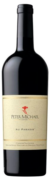 Peter Michael Au Paradis Cabernet Sauvignon 2021  Front Bottle Shot