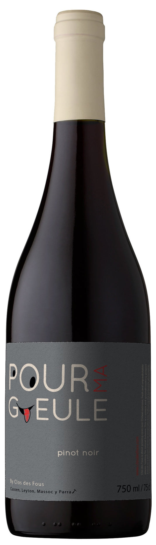 Clos des Fous PMG Pinot Noir 2022  Front Bottle Shot