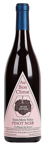 Au Bon Climat La Bauge Au Dessus Pinot Noir 2020  Front Bottle Shot