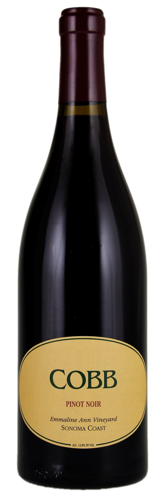 Cobb Wines Emmaline Ann Vineyard Pinot Noir 2019  Front Bottle Shot