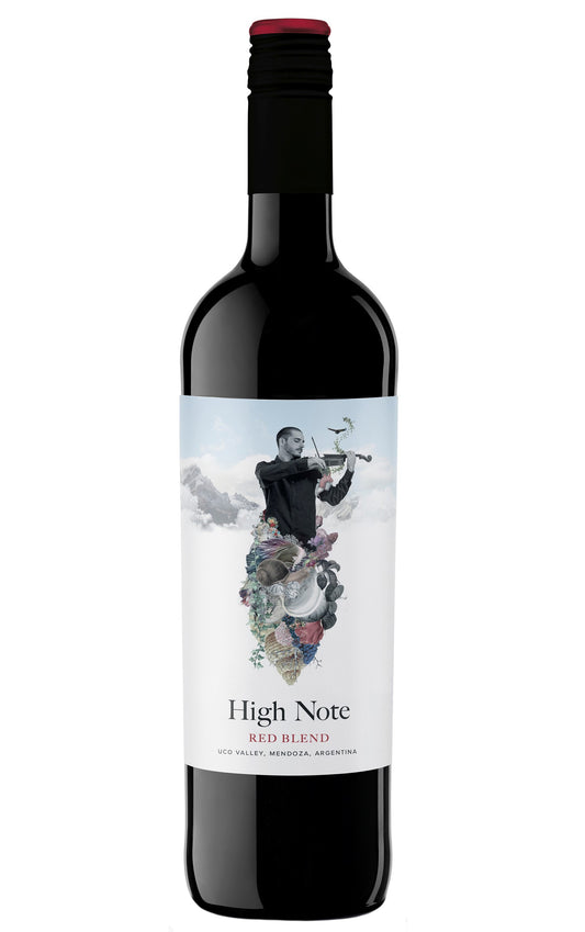 High Note Red Blend 2022  Front Bottle Shot