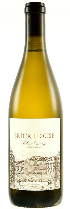 Brick House Ribbon Ridge Chardonnay 2023  Front Bottle Shot