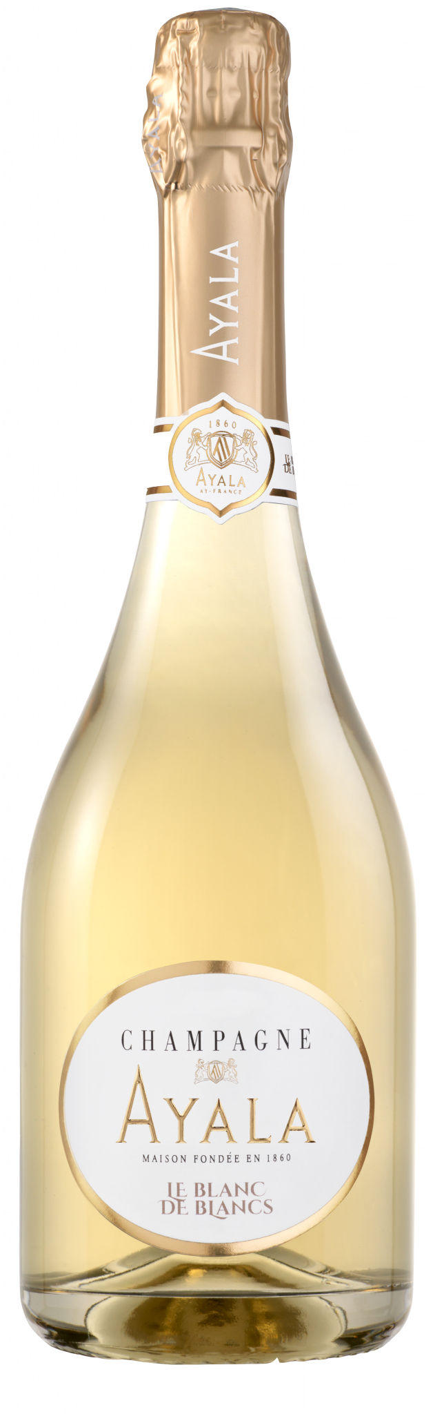 Ayala Le Blanc de Blancs 2016  Front Bottle Shot