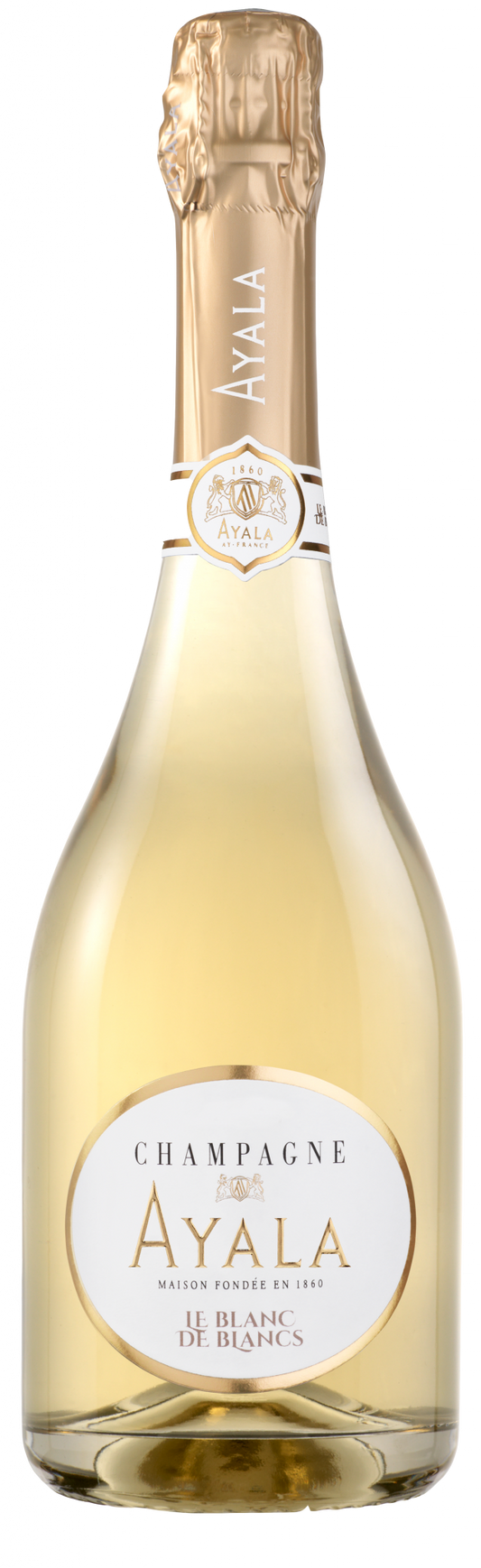 Ayala Le Blanc de Blancs 2016  Front Bottle Shot