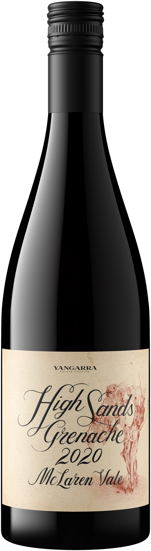Yangarra High Sands Grenache 2020  Front Bottle Shot