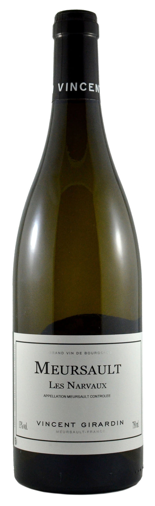 Vincent Girardin Meursault Les Narvaux 2022  Front Bottle Shot