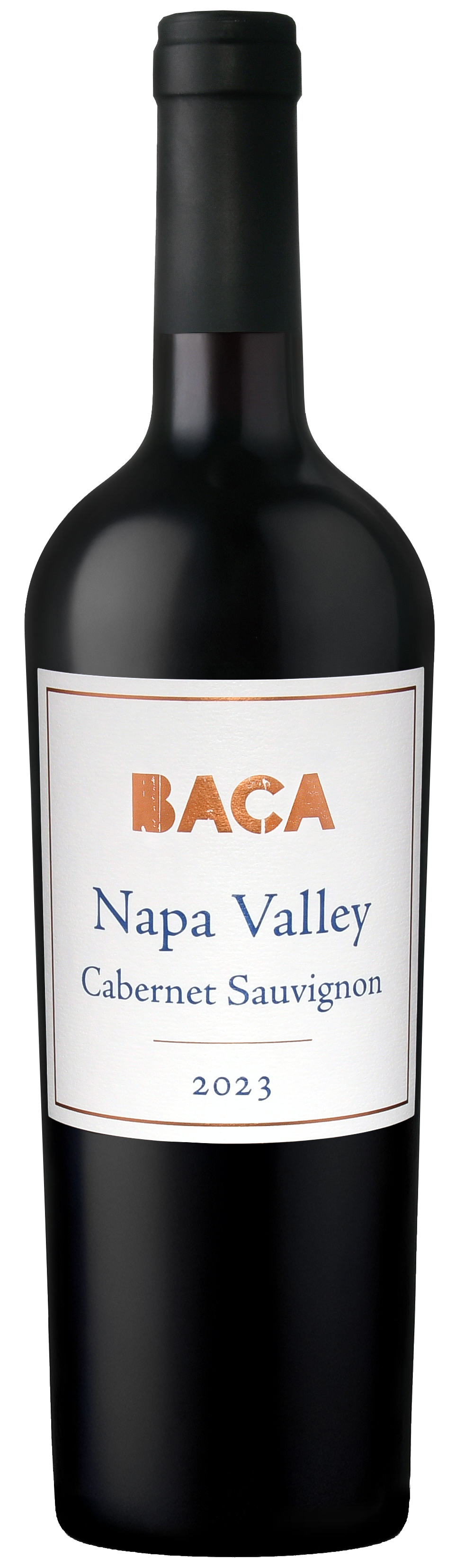 BACA Napa Valley Cabernet Sauvignon 2023  Front Bottle Shot