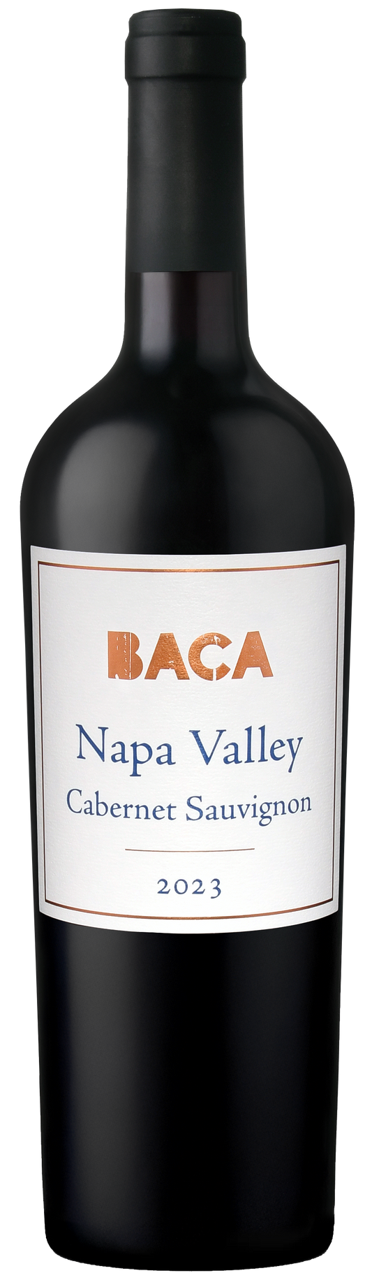 BACA Napa Valley Cabernet Sauvignon 2023  Front Bottle Shot