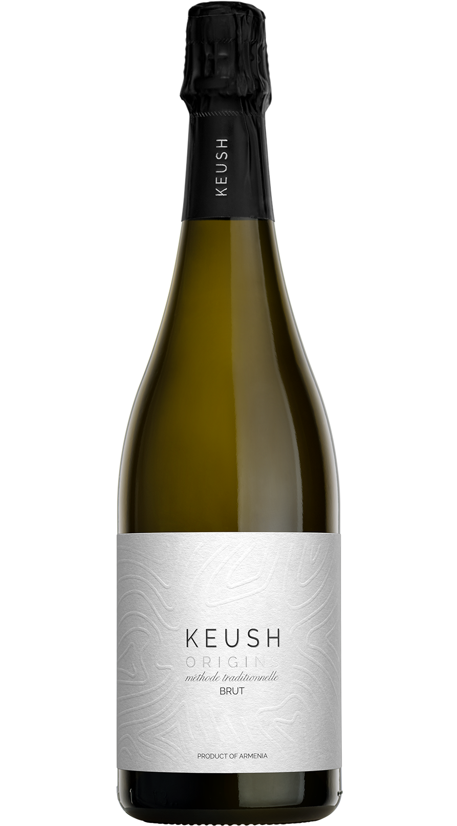 Keush Origins Sparkling Wine  Front Bottle Shot