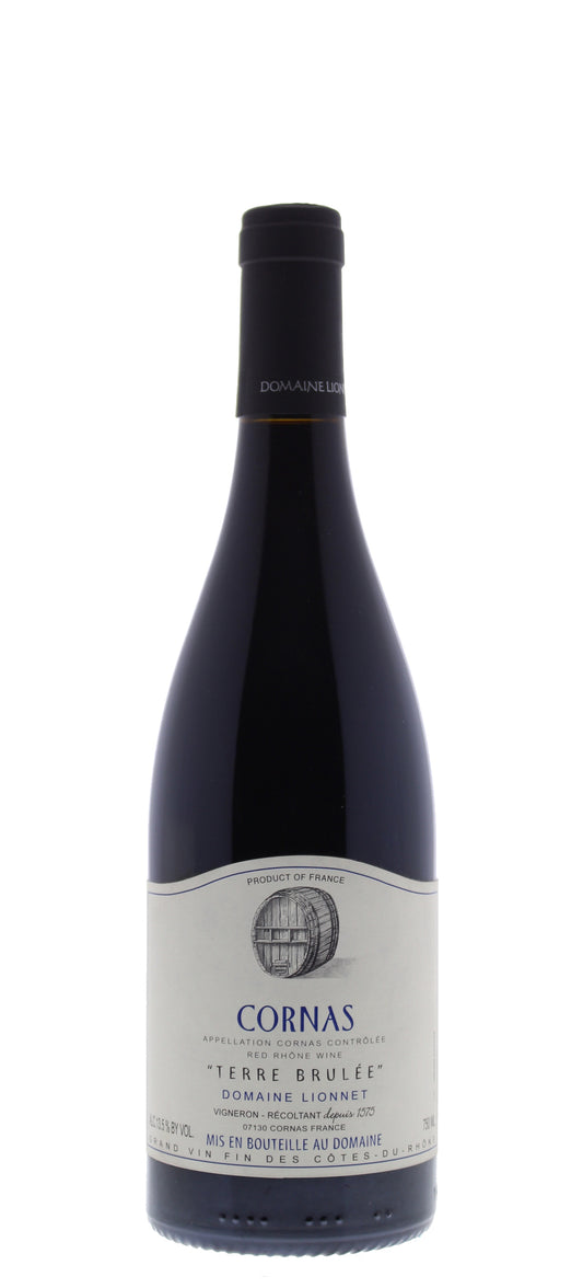 Domaine Lionnet Cornas Terre Brulee 2019  Front Bottle Shot