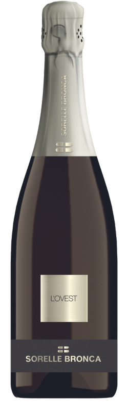 Sorelle Bronca Valdobbiadene L'Ovest Prosecco Superiore Extra Dry  Front Bottle Shot