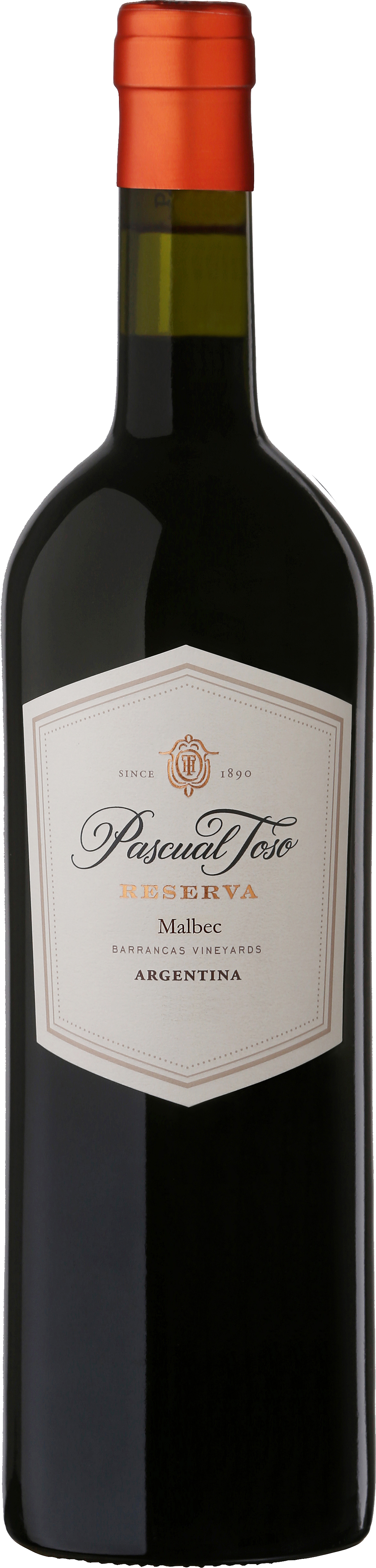 Pascual Toso Reserva Malbec 2021  Front Bottle Shot