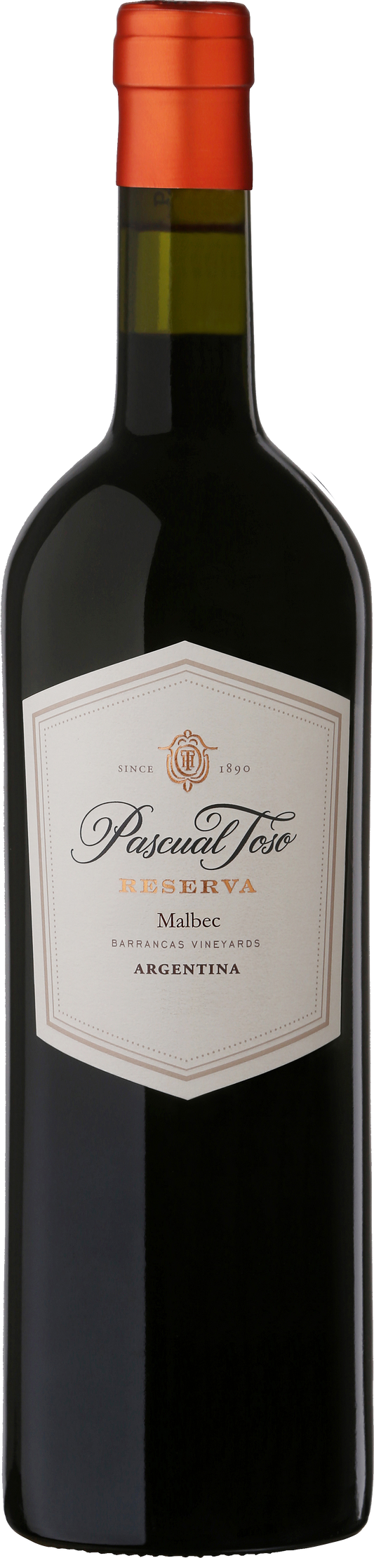 Pascual Toso Reserva Malbec 2021  Front Bottle Shot