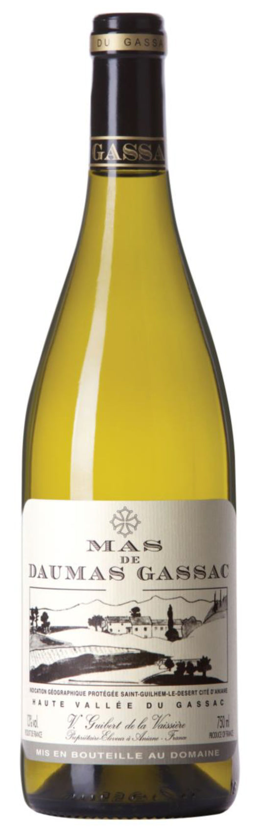 Mas de Daumas Gassac Blanc 2022  Front Bottle Shot