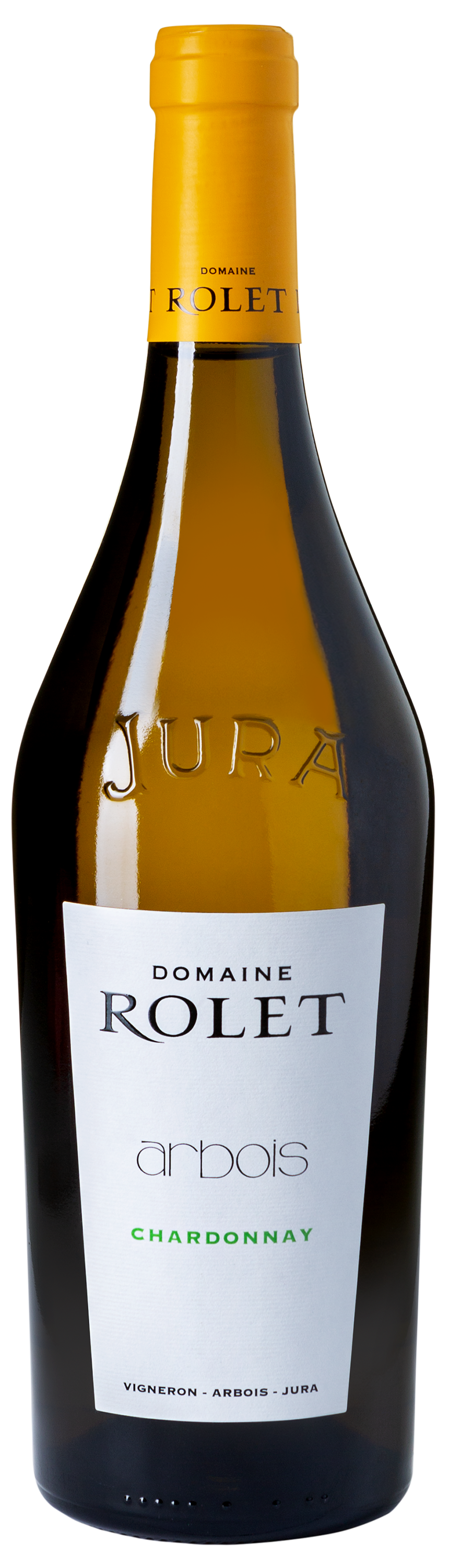 Domaine Rolet Arbois Chardonnay 2021  Front Bottle Shot