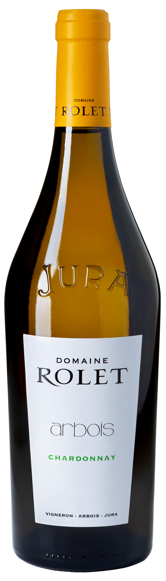 Domaine Rolet Arbois Chardonnay 2021  Front Bottle Shot