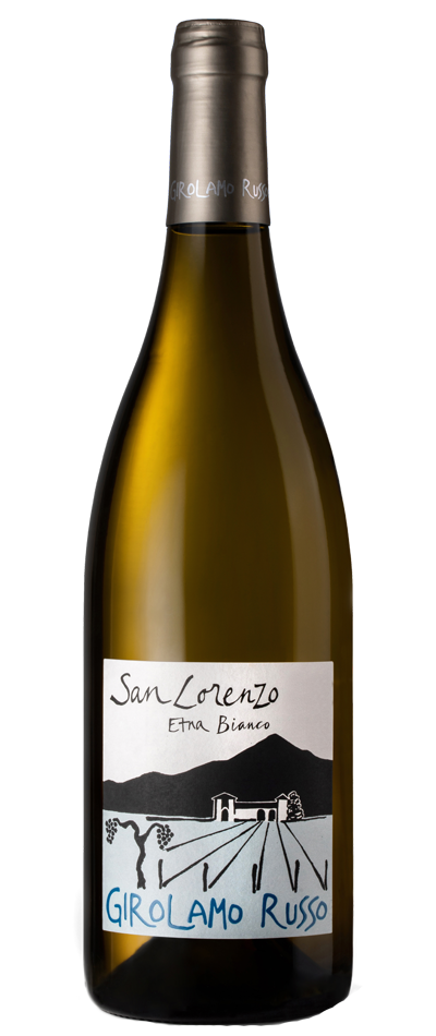 Girolamo Russo San Lorenzo Etna Bianco 2023  Front Bottle Shot