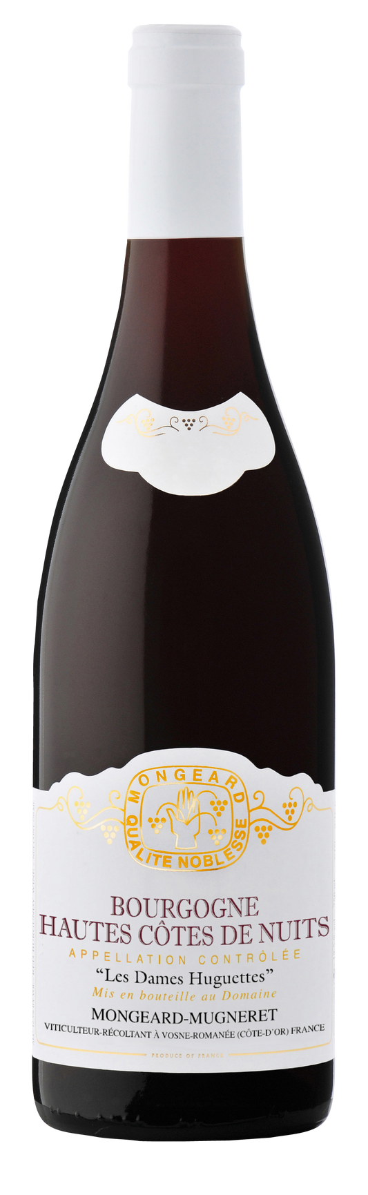 Mongeard-Mugneret Hautes Cotes de Nuits Les Dames Huguettes Rouge 2021  Front Bottle Shot