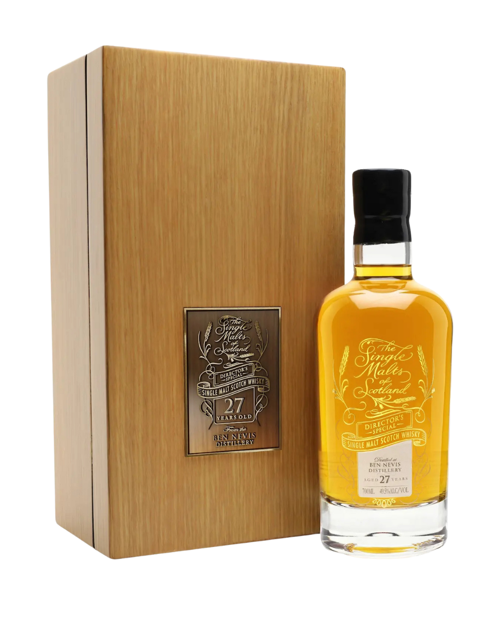 SINGLE MALTS OF SCOTLAND DIRECTOR'S SPECIAL 1996 27 YEAR OLD BEN NEVIS 700 ML