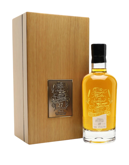 SINGLE MALTS OF SCOTLAND DIRECTOR'S SPECIAL 1996 27 YEAR OLD BEN NEVIS 700 ML