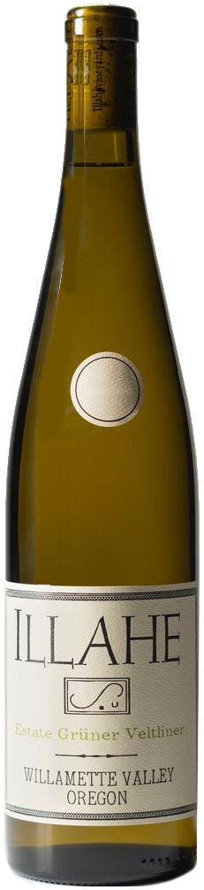 Illahe Vineyards and Winery Gruner Veltliner 2023  Front Bottle Shot