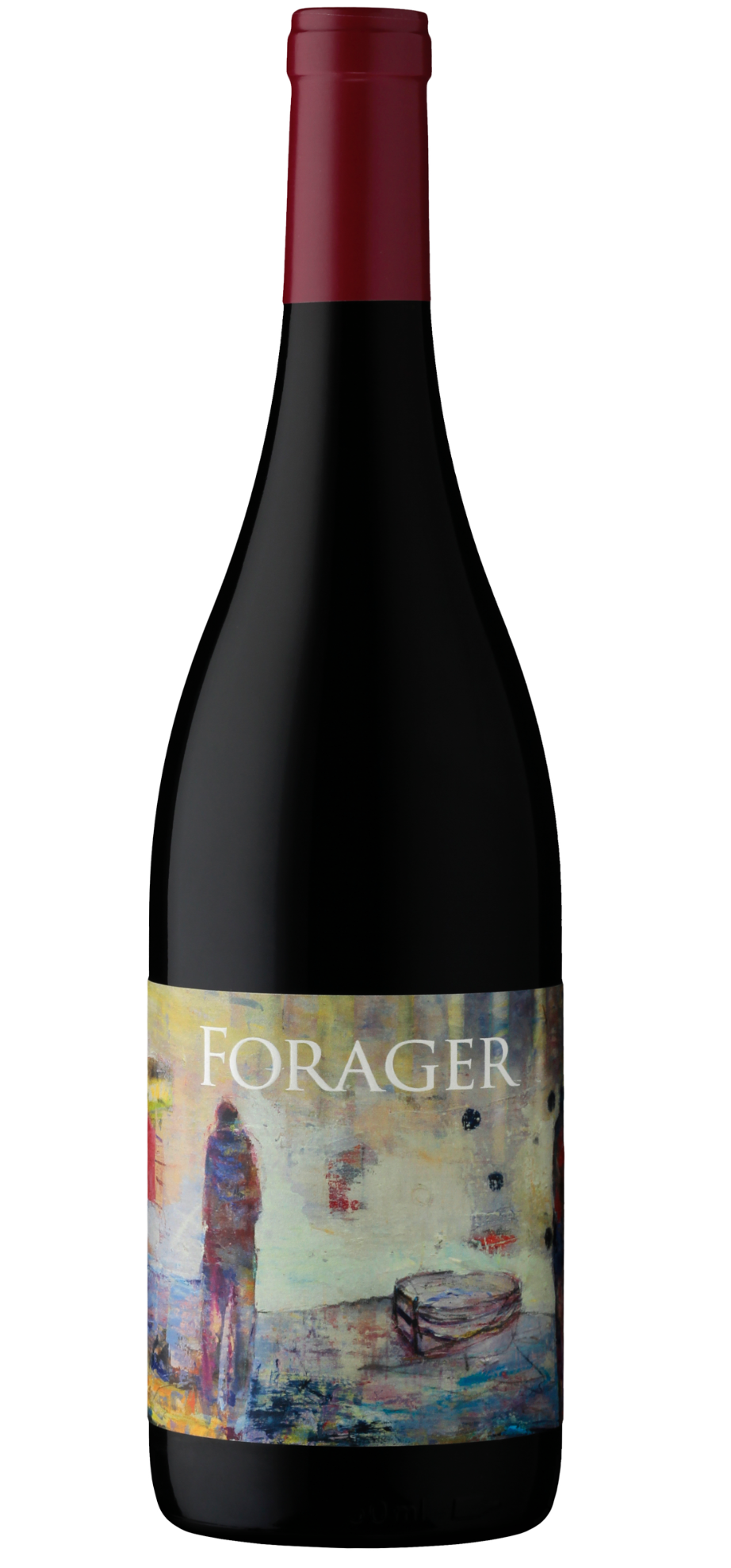Scenic Root Winegrowers Sonoma Coast Forager Pinot Noir 2021  Front Bottle Shot