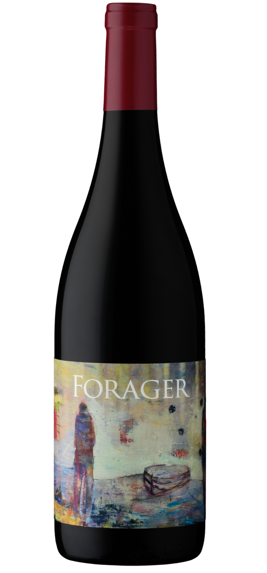 Scenic Root Winegrowers Sonoma Coast Forager Pinot Noir 2021  Front Bottle Shot