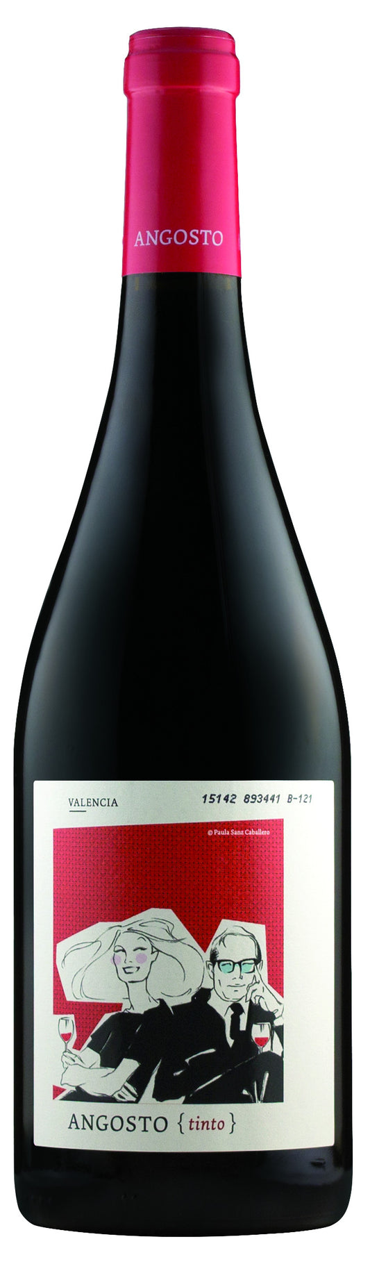 Bodega El Angosto Tinto 2020  Front Bottle Shot