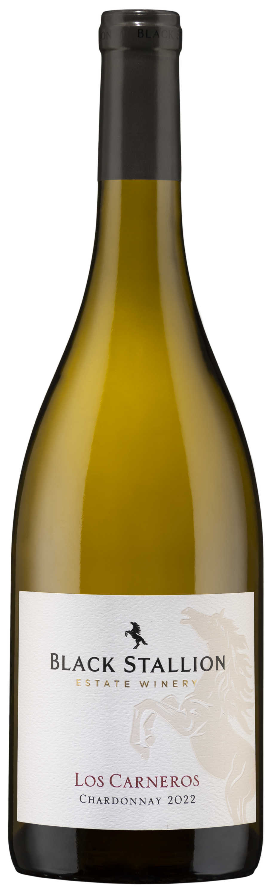 Black Stallion Winery Chardonnay 2022  Front Bottle Shot