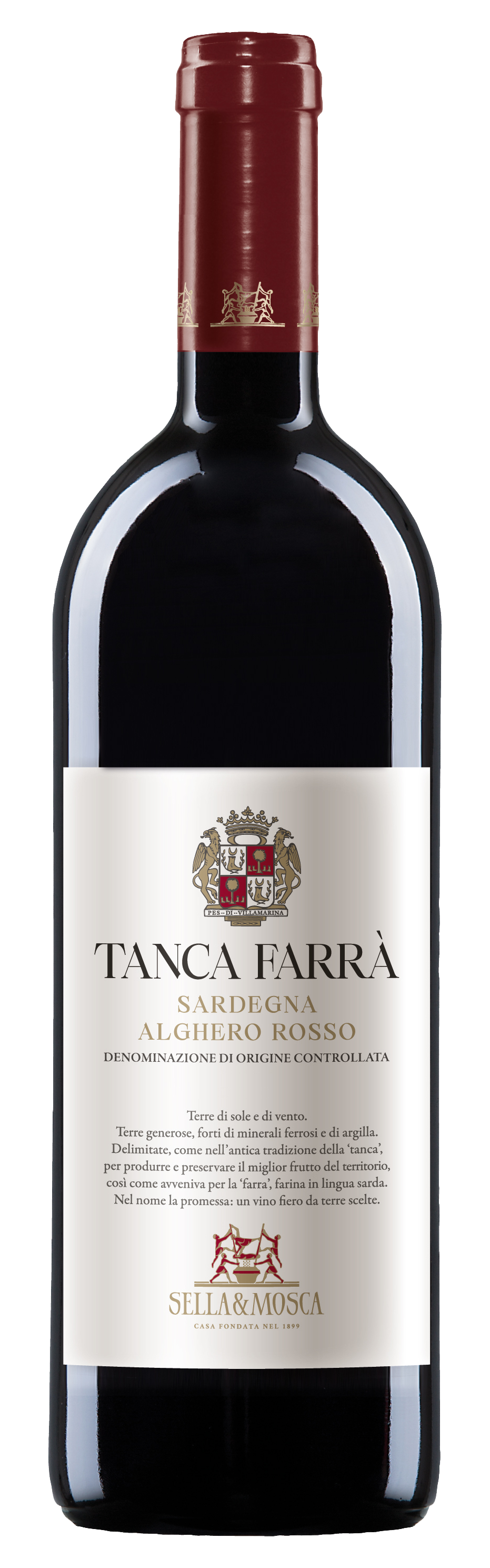 Sella & Mosca Tanca Farra 2020  Front Bottle Shot