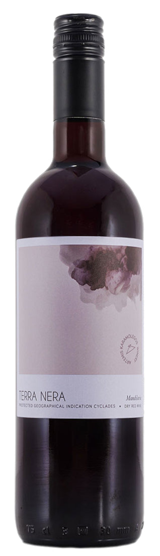 Artemis Karamolegos Cyclades Terra Nera Red 2021  Front Bottle Shot