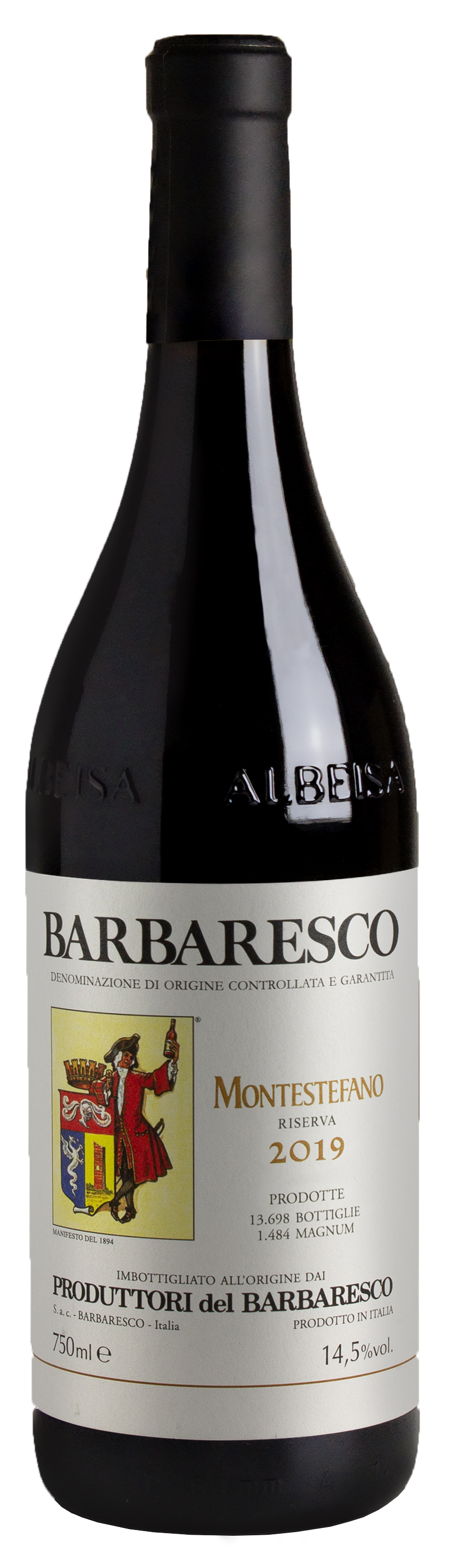 Produttori del Barbaresco Barbaresco Montestefano Riserva 2019  Front Bottle Shot