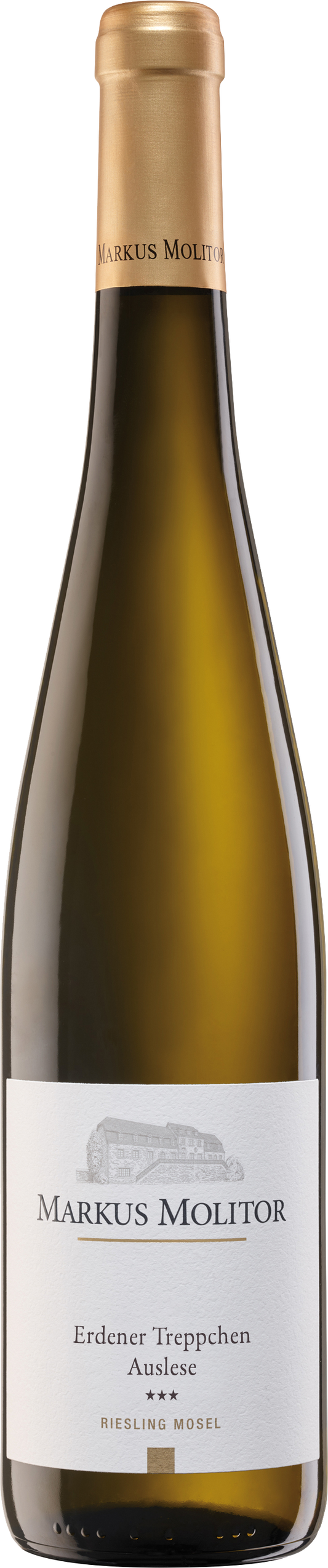 Markus Molitor Erdener Treppchen Riesling Auslese 2017  Front Bottle Shot