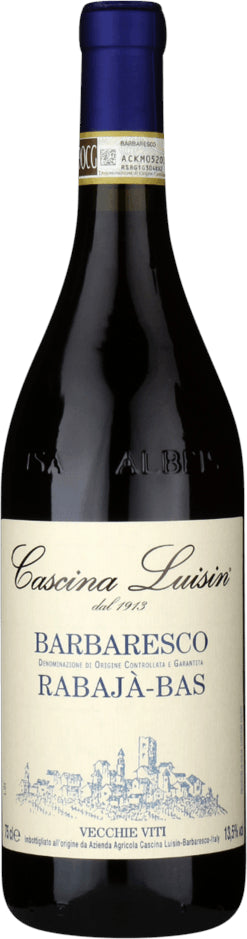 Cascina Luisin Barbaresco Rabaja-Bas 2019  Front Bottle Shot