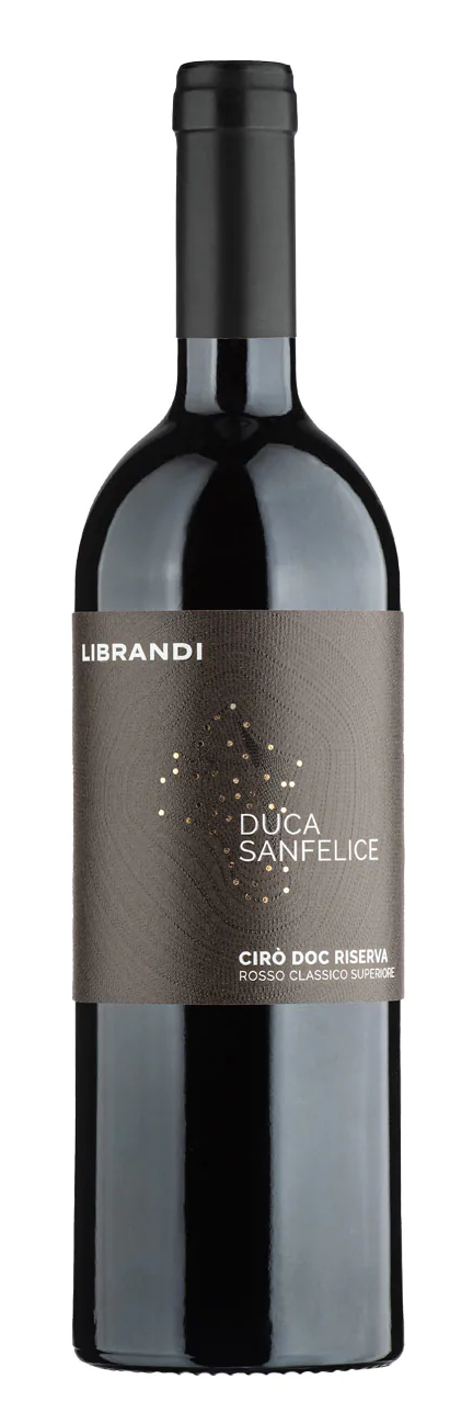 Librandi Ciro Duca San Felice Rosso Classico Superiore 2021  Front Bottle Shot