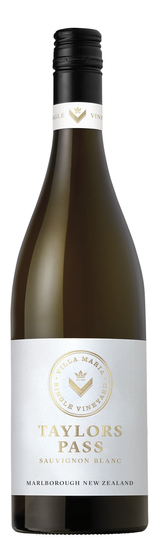 Villa Maria Taylors Pass Sauvignon Blanc 2023  Front Bottle Shot