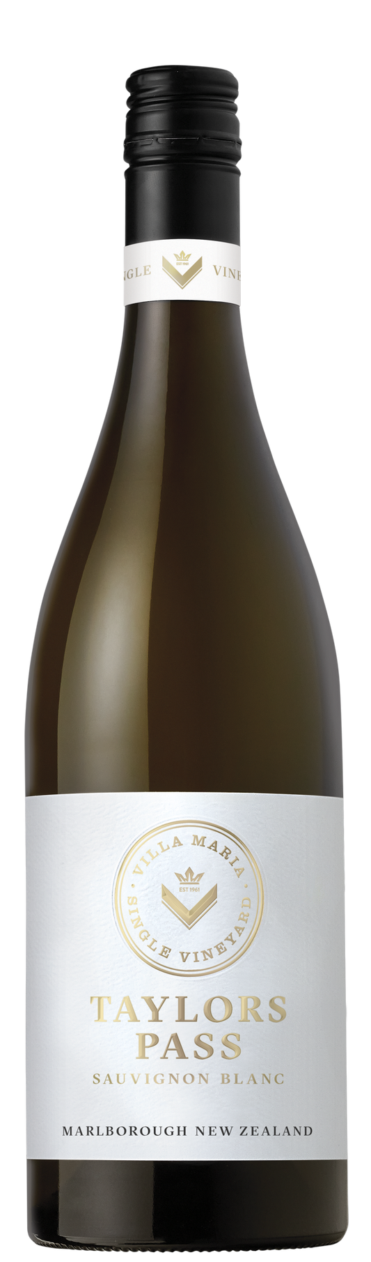 Villa Maria Taylors Pass Sauvignon Blanc 2023  Front Bottle Shot
