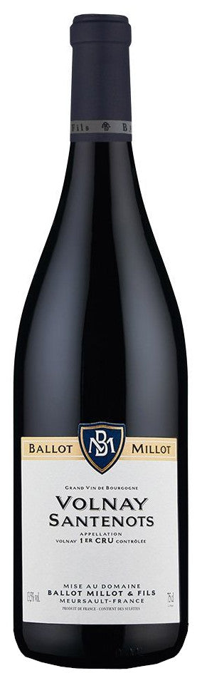 Ballot-Millot Volnay Santenots Premier Cru 2022  Front Bottle Shot
