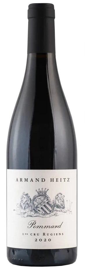 Domaine Armand Heitz Pommard Les Rugiens Premier Cru 2020  Front Bottle Shot