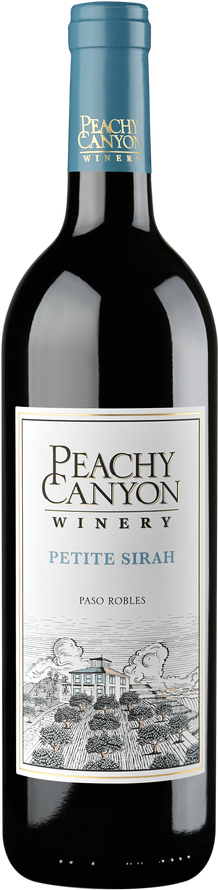 Peachy Canyon Petite Sirah 2021  Front Bottle Shot