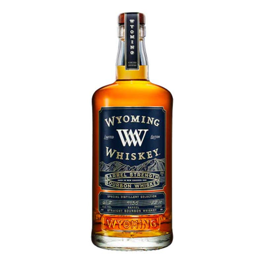 Wyoming Barrel Strength Limited Edition Bourbon Whiskey 750ml