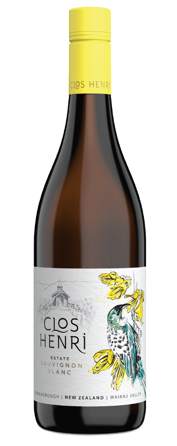 Clos Henri Estate Sauvignon Blanc 2024  Front Bottle Shot